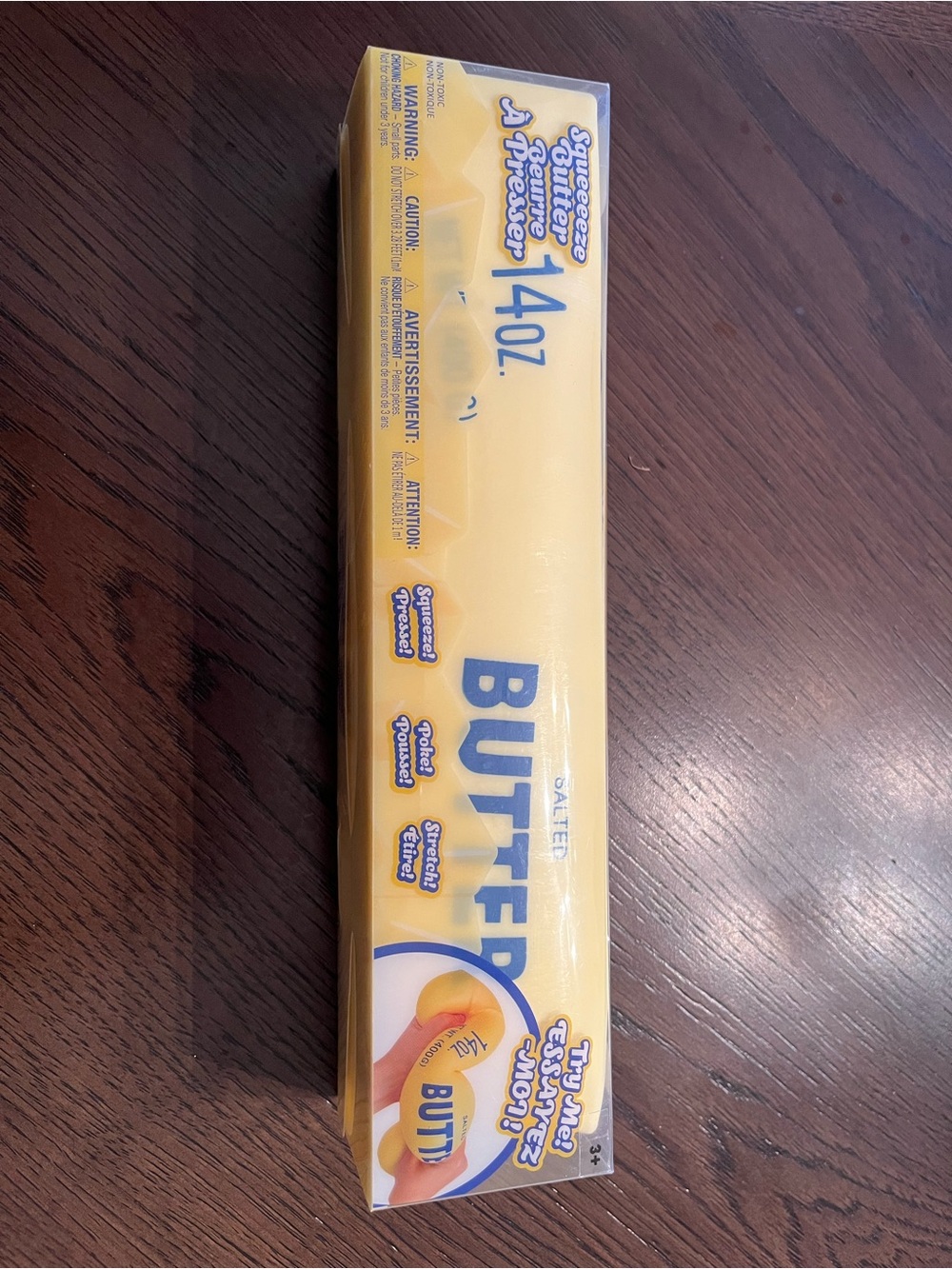 Buttered Squeeze 4oz Party Butter Tube - Yellow